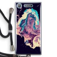 Cosmic Silence: Sony Xperia XZ1 Transparant Hoesje met koord