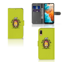 Huawei Y6 (2019) Leuk Hoesje Doggy Biscuit