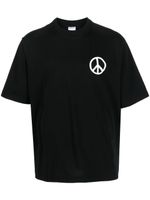 Marcelo Burlon County of Milan t-shirt à logo Peace - Noir - thumbnail