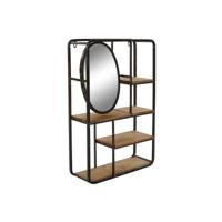 Planken DKD Home Decor Hout Metaal Hout MDF 39,5 x 13,5 x 60 cm