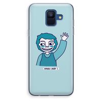 Zwaai: Samsung Galaxy A6 (2018) Transparant Hoesje
