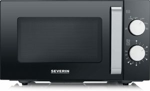Severin MW 7761 magnetron Aanrecht Solo-magnetron 20 l 800 W Zwart, Roestvrijstaal