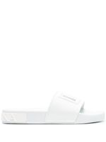 Dolce & Gabbana claquettes à logo - Blanc