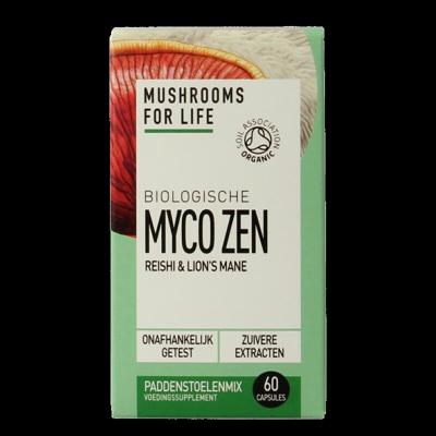Mushrooms for Life Myco zen bio 60 Capsules Mushrooms for Life Myco zen bio 60 Capsules