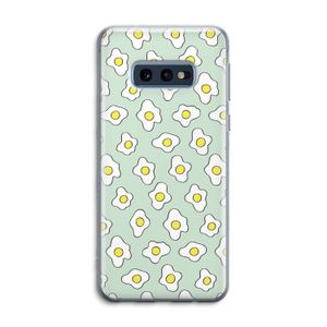 Spiegeleitjes: Samsung Galaxy S10e Transparant Hoesje