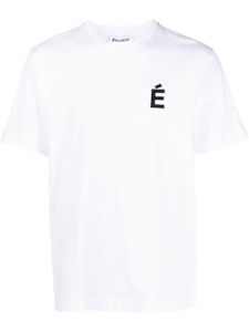 Etudes t-shirt Wonder Patch en coton biologique - Blanc