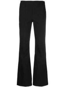 rag & bone pantalon évasé à taille haute - Noir