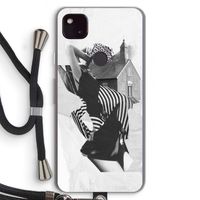 House: Pixel 4a 5G Transparant Hoesje met koord