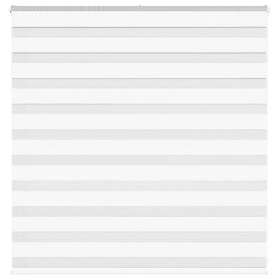 Zebra Blind 150x100 cm stofbreedte 145,9 cm polyester wit