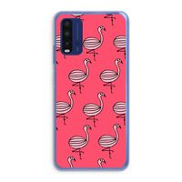 Flamingo: Xiaomi Redmi 9T Transparant Hoesje