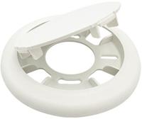 Enzo plafondplaat rond | wit 125mm klikbaar - 4214085