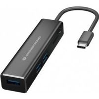 Conceptronic DONN08B interface hub USB 3.2 Gen 1 (3.1 Gen 1) Type-C 5000 Mbit/s Zwart