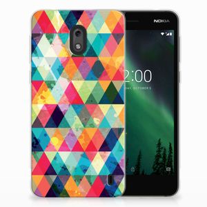 Nokia 2 TPU bumper Geruit