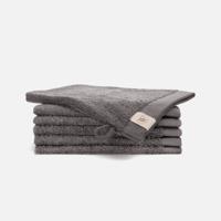Walra Remade Cotton Washandje 16 x 21 cm 550 gram Grey - 6 stuks