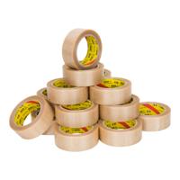 Pvc tape (nar) 32 micron 38 mm x 66 meter transparant | 6 stuks