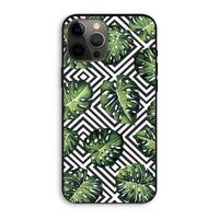 Geometrische jungle: iPhone 12 Pro Max Biologisch afbreekbaar hoesje