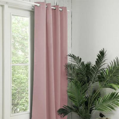 Gordijnen Verduisterend & Isolerend - Ringen - Oud Roze 250x300 Cm - - Dekbed-Discounter.nl