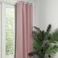 Gordijnen Verduisterend & Isolerend - Ringen - Oud Roze 250x300 Cm - - Dekbed-Discounter.nl