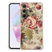 Samsung Galaxy A56 Hoesje - Bloemen TPU Antishock Samsung Galaxy A56 Hoesje - Bloemen TPU Antishock