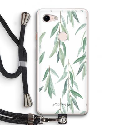 Branch up your life: Pixel 3 Transparant Hoesje met koord
