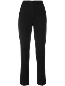 Dolce & Gabbana pantalon slim à taille haute - Noir