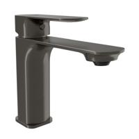 Blaufoss Bodan Eco Start standaard wastafelkraan brushed gunmetal - thumbnail