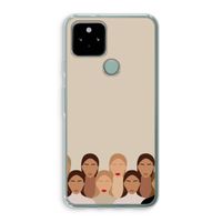 Girls girls girls: Google Pixel 5 Transparant Hoesje