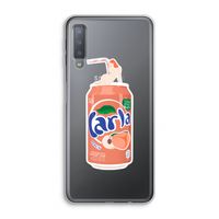 S(peach)less: Samsung Galaxy A7 (2018) Transparant Hoesje