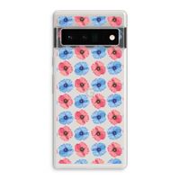 Klaproosjes: Google Pixel 6 Pro Transparant Hoesje