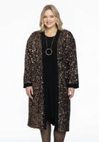 Yoek Lang vest GOLD SEQUINS | Zwart | Maat 42/44 Yoek Lang vest GOLD SEQUINS | Zwart | Maat 42/44