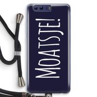 Moatsje!: Honor 9 Transparant Hoesje met koord