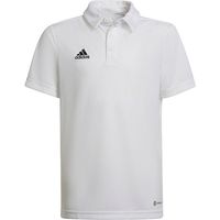 adidas Entrada 22 Polo Kids - Opruiming - Kleding - White - maat 164