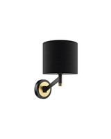 Artinox - Armour Wandlamp zwart goud