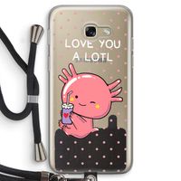 Love You A Lotl: Samsung Galaxy A5 (2017) Transparant Hoesje met koord