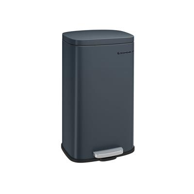 Vuilnisbak met softclose-functie, Groen grijs