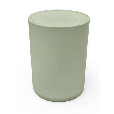 Badkamerprullenbak - VANDAAG - UTILITY - 8,5 L - Ø 21 xx H 29 cm - Polypropyleen - Groen