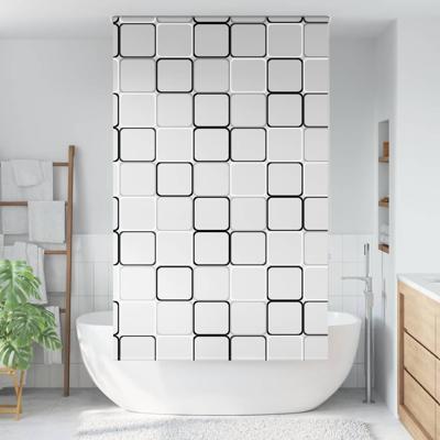VidaXL Doucherolgordijn 130x240 cm stofbreedte 126 cm