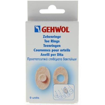 Gehwol Anti Druk Teenringen Ovaal 9Stuks