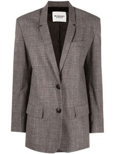 MARANT ÉTOILE blazer Onilind à simple boutonnage - Gris