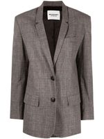 MARANT ÉTOILE blazer à simple boutonnage - Gris - thumbnail