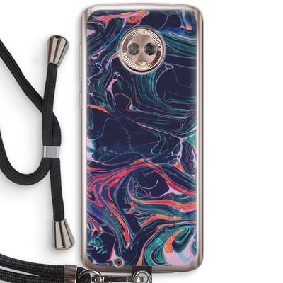 Light Years Beyond: Motorola Moto G6 Transparant Hoesje met koord
