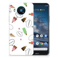 Nokia 8.3 Siliconen Case IJsjes