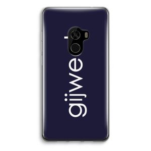 Gijweet: Xiaomi Mi Mix 2 Transparant Hoesje