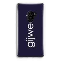 Gijweet: Xiaomi Mi Mix 2 Transparant Hoesje Gijweet: Xiaomi Mi Mix 2 Transparant Hoesje