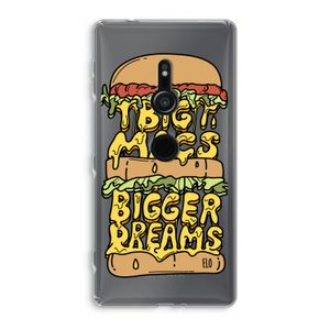 Big Macs Bigger Dreams: Sony Xperia XZ2 Transparant Hoesje