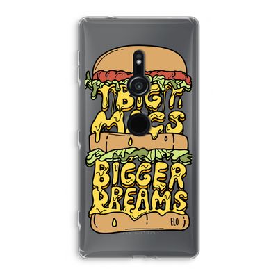 Big Macs Bigger Dreams: Sony Xperia XZ2 Transparant Hoesje