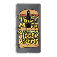 Big Macs Bigger Dreams: Sony Xperia XZ2 Transparant Hoesje