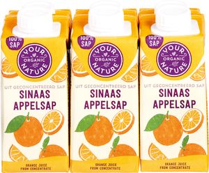 Your Organic Nature Sinaasappelsap 6 pakjes