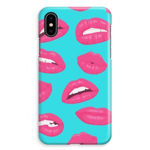 Bite my lip: iPhone XS Max Volledig Geprint Hoesje