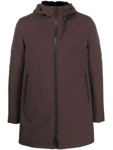 Herno veste zippée à capuche - Marron